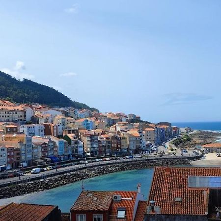 La Casa Del Muro Con Vistas Al Mar Villa A Guarda Bagian luar foto